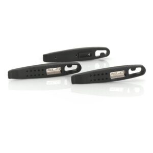 XLC TO-S59 desmontable acero plastico negro (3 UNIDADES)
