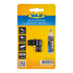 VAR Adaptador Cartucho Co2 CO2 Adaptor - Carded