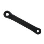 BIELA IZDA. ALU NEGRA 170MM ROMBO