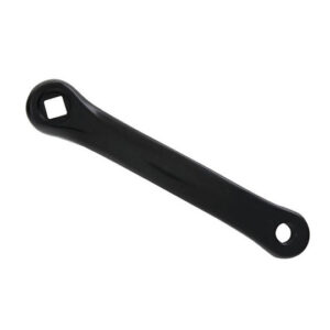 BIELA IZDA. ALU NEGRA 170MM ROMBO