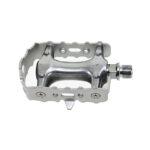 Pedales aluminio MTB PLATA 9/16"