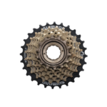 SHIMANO Rueda libre múltiple MF-TZ500-7 7 velocidades 14-16-18-20-22-24-28D Sin protector de radios